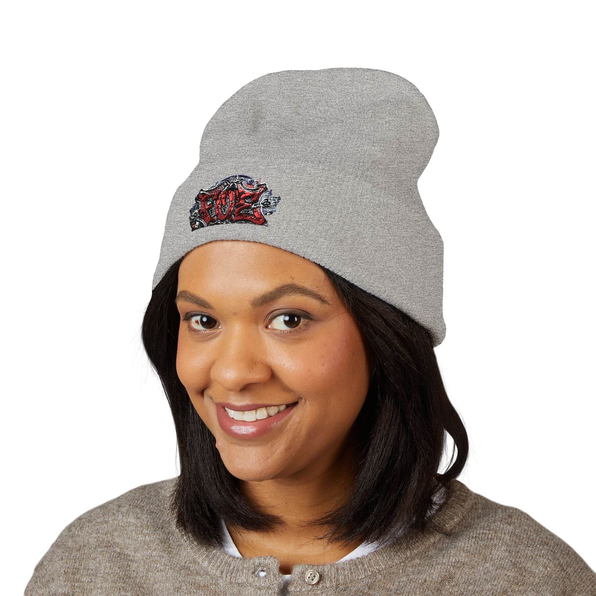 Classic Cuffed Beanie (Embroidery)