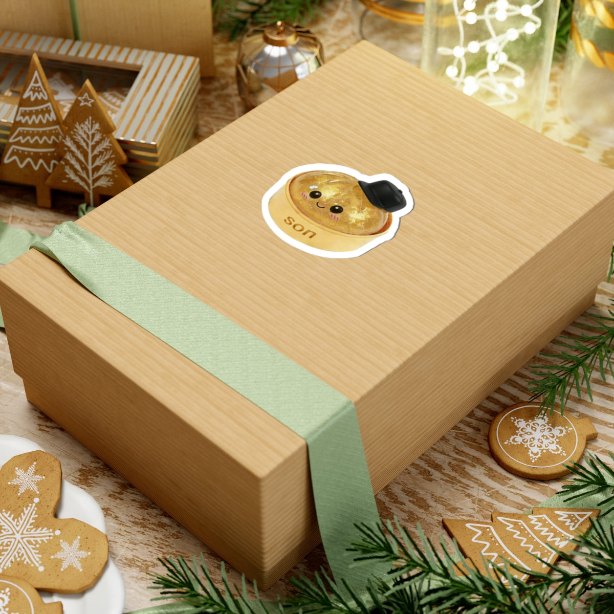 Son Dumpling waterproof sticker