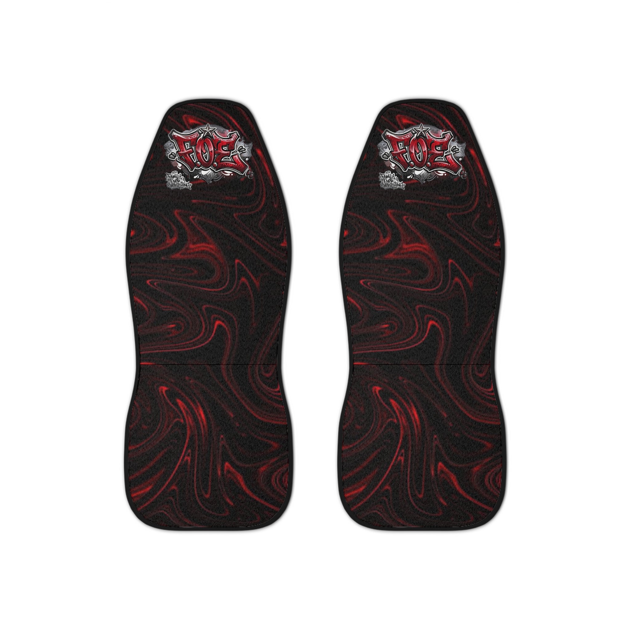 Red & Black Seat Covers