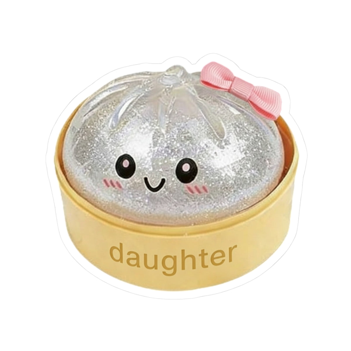 Daughter Dumpling Waterproof Decal
