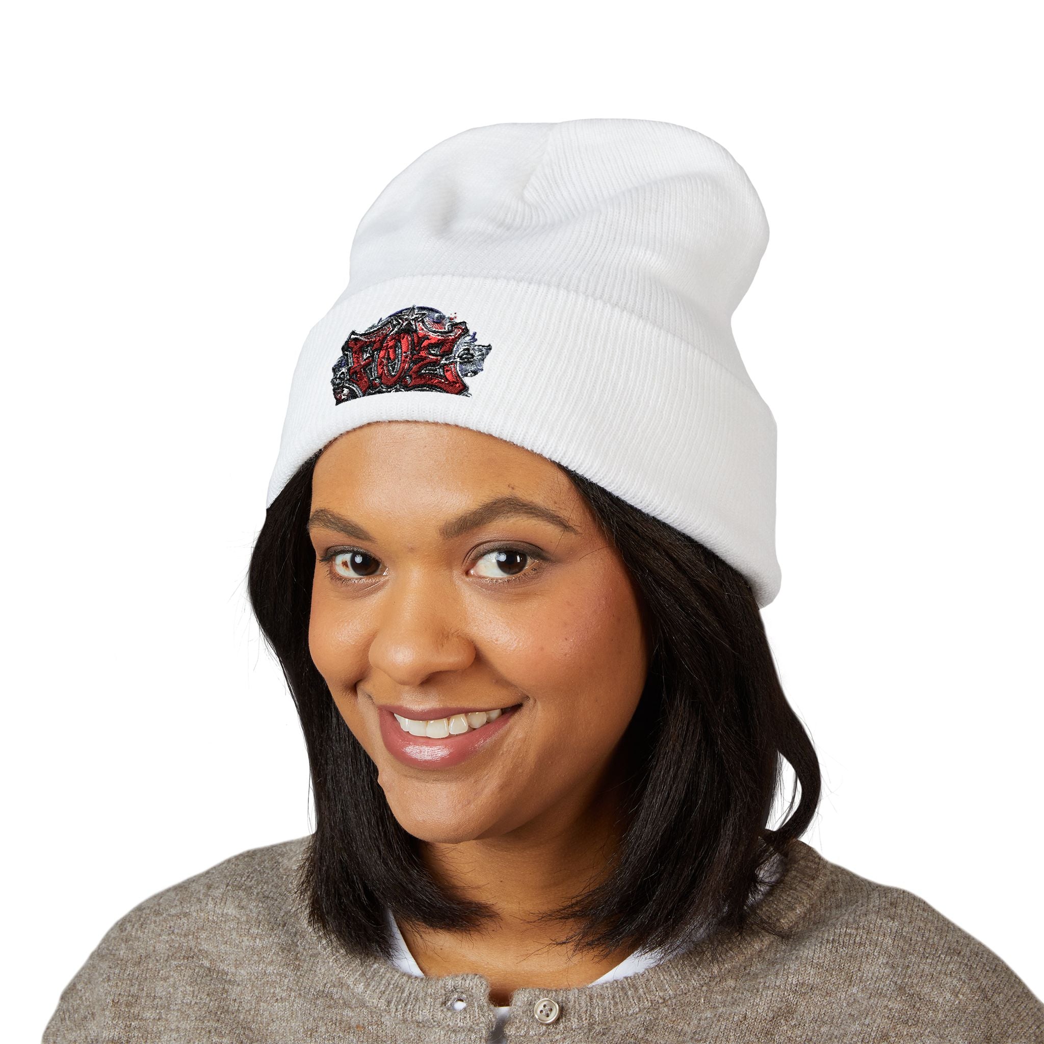 Classic Cuffed Beanie (Embroidery)