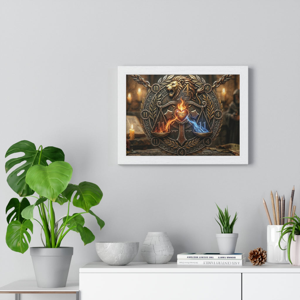 Horizontal Framed Poster